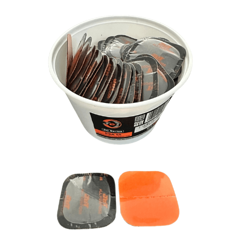 SSA55 – Jet Medium Square 2 ¼” All Purpose Repair Patches, 120/Tub
