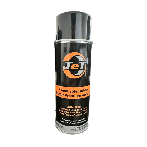 Jet Flammable Rubber Buffer Aerosol Spray 16oz