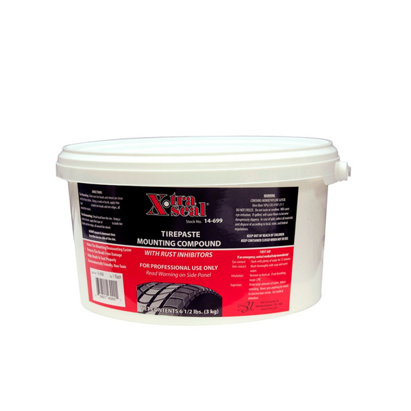 6 ½ lb. (3 kg) Xtra Seal Euro Paste, White Low Profile