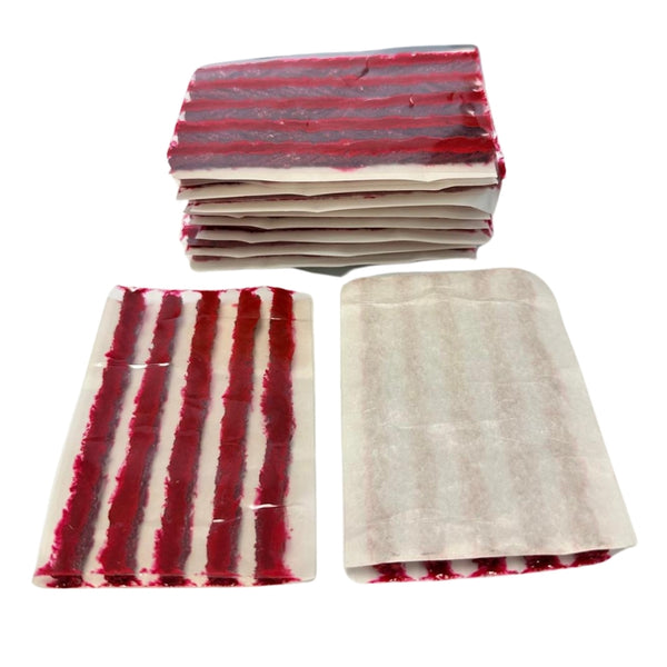 Made in USA Tire String Repairs – Red 12 Strand 4”(50/Box) or (1800/case)