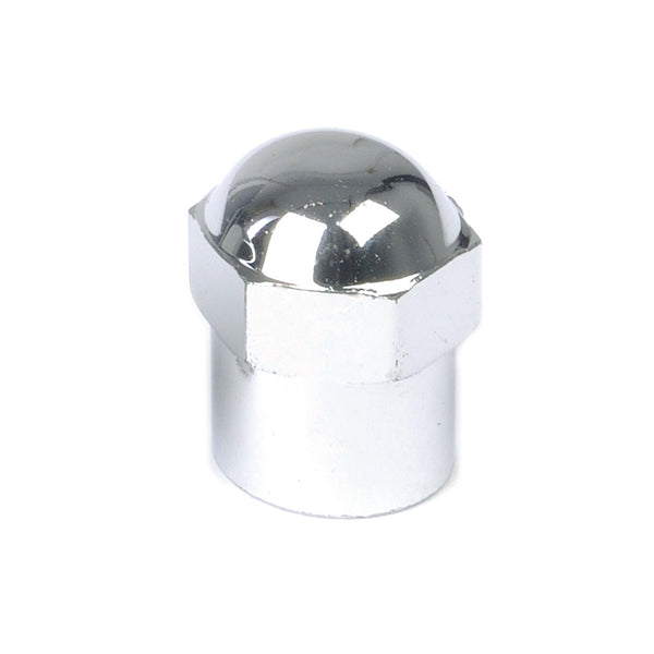 Chrome Hex-Head Valve Cap