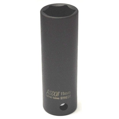 1019MEDT – Socket Deep Flip Thin ½" Dr 19mm