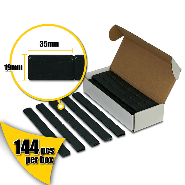 1 oz Black Adhesive Weights