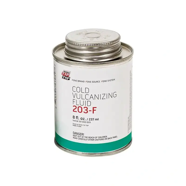203-F – Rema Cold Vulcanizing Fluid, with Brush Top